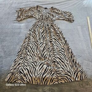 International Concepts, szXS, Midi Dress dual pockets, zebra print, ligh…